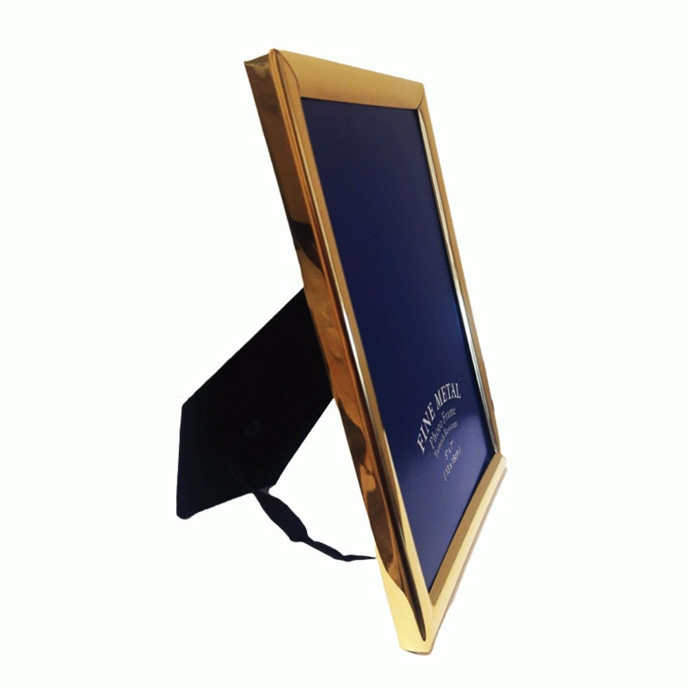 Κορνίζα Επάργυρη Μεταλλική Χρυσή 13x18