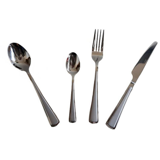 Μαχαιροπίρουνα σε Βαλίτσα Ανοξείδωτα Ασημί (72 Τεμ.)