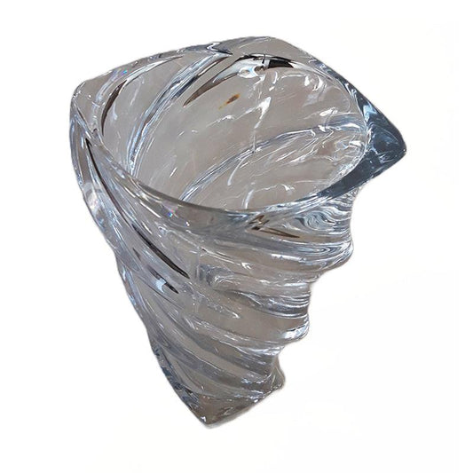 Βάζο Γυάλινο Διάφανο 17x17x28