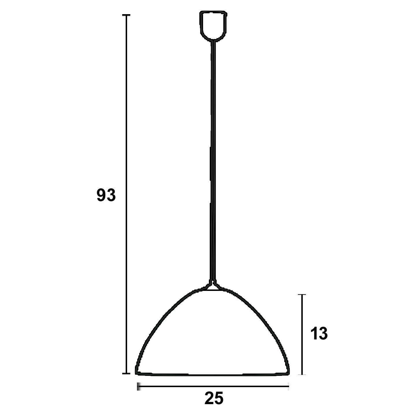 Φωτιστικό Μονόφωτο Γυαλί Ασημί Ε27 Φ25
