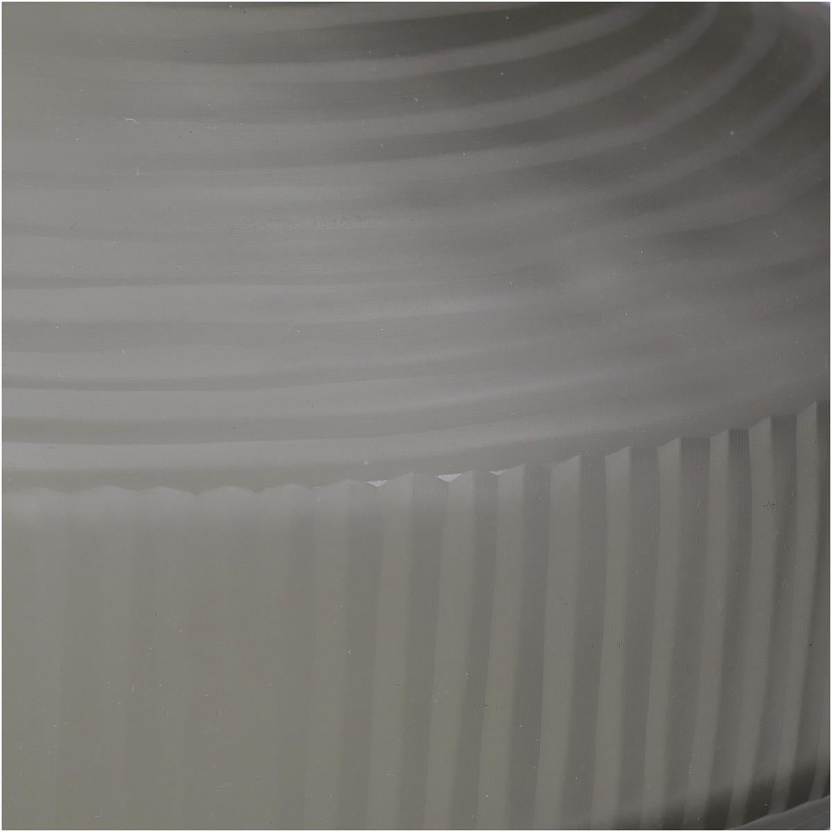 Βάζο Γυάλινο Γκρι 24x24x21