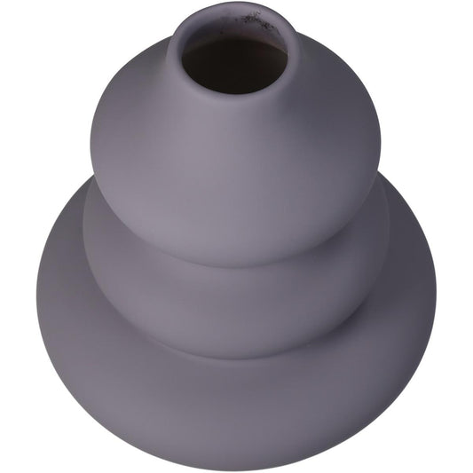 Βάζο Δολομίτη Λιλά 15x15x22