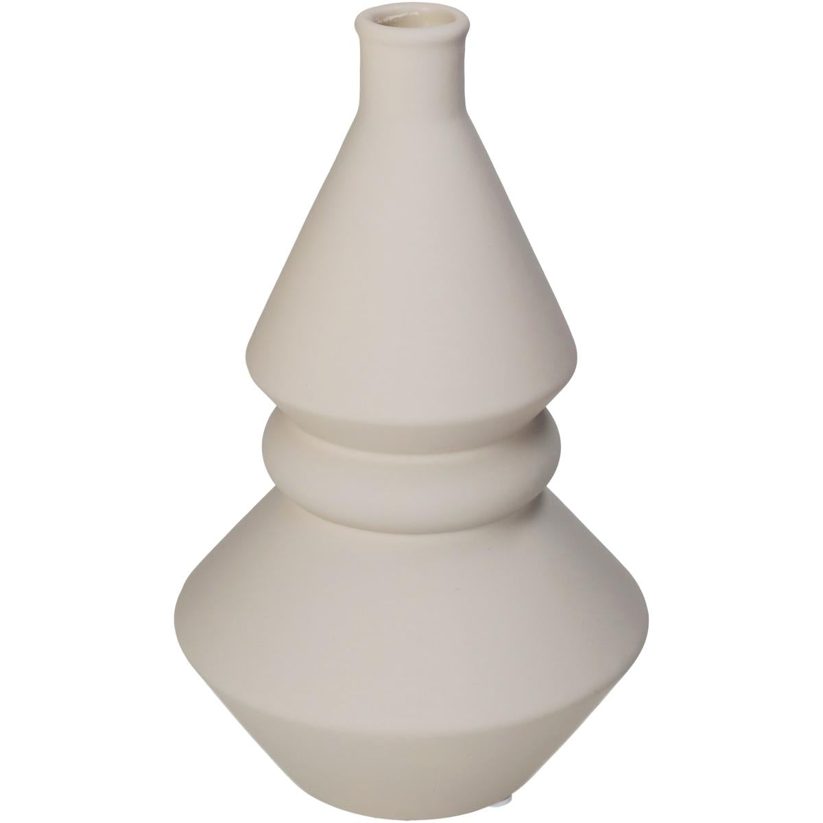 Βάζο Δολομίτη Μπεζ 14x14x24