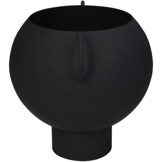 Κασπώ Μεταλλικό Μαύρο 20x18x17