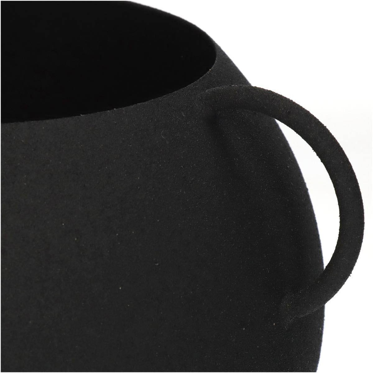 Κασπώ Μεταλλικό Μαύρο 20x18x17