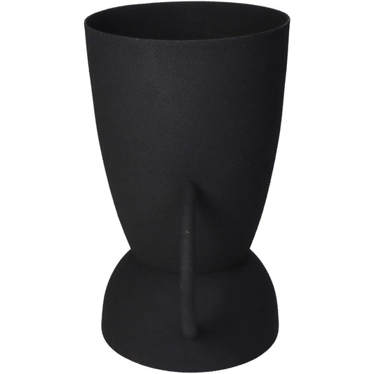 Κασπώ Μεταλλικό Μαύρο 20x13x23