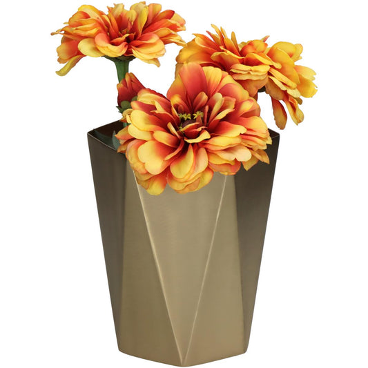 Κασπώ Μεταλλικό Χρυσό 13x13x15