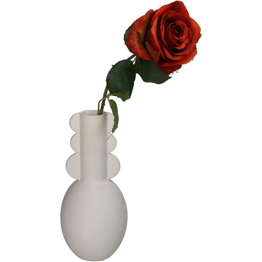 Βάζο Πορσελάνινο Λευκό 11x11x23