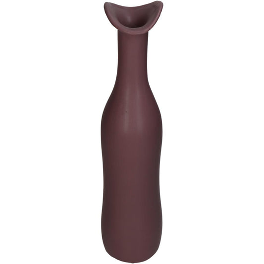 Βάζο Κεραμικό Μωβ 10x7x33