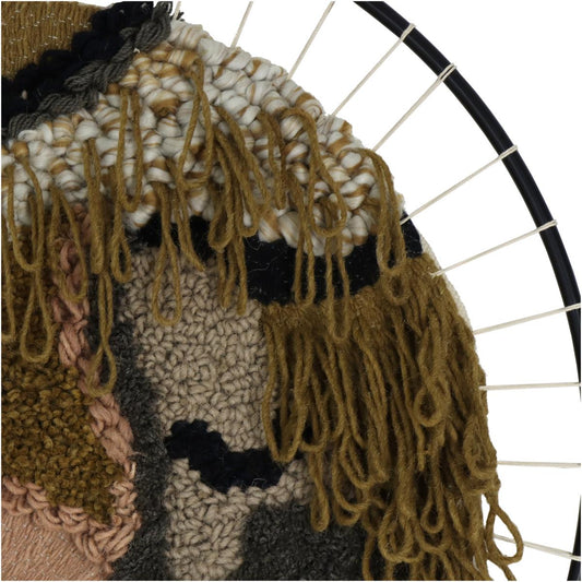 Διακοσμητικό Τοίχου Υφασμάτινο Πολύχρωμο 98x2x98