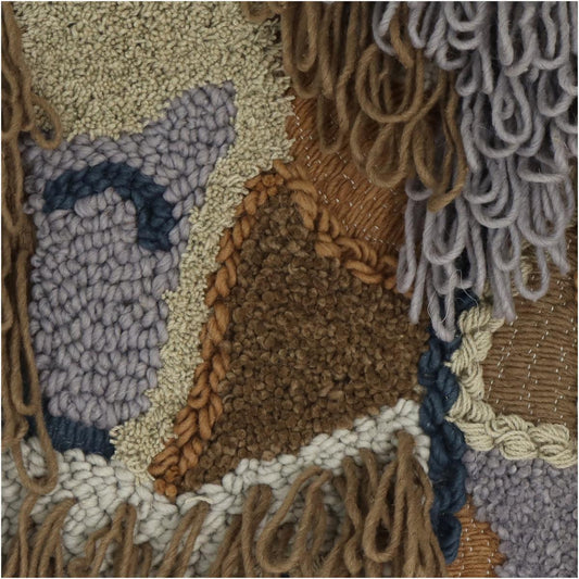 Διακοσμητικό Τοίχου Υφασμάτινο Πολύχρωμο 98x2x98