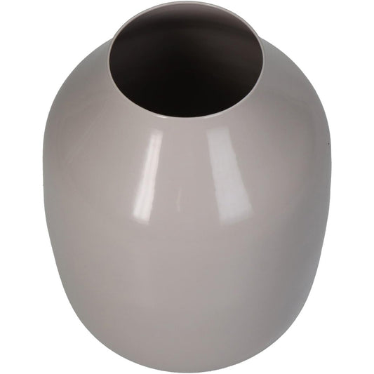 Βάζο Μεταλλικό Μπεζ 11x11x14