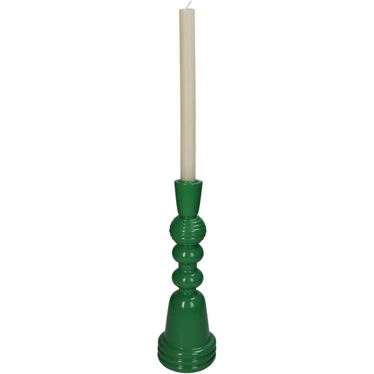 Κηροπήγιο Πολυρεσίνης Πράσινο 10x10x30