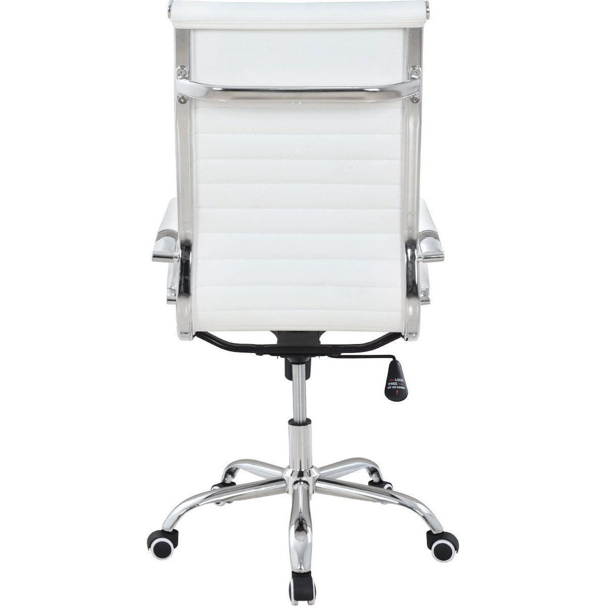 ArteLibre Καρέκλα Γραφείου Δερματίνης Λευκή 14230018