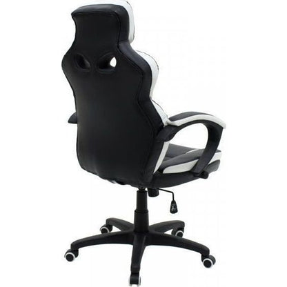 Καρέκλα Γραφείου Gaming ΚΛΕΟΝΙΚΗ Μαύρο/Λευκό 65x72x118-126