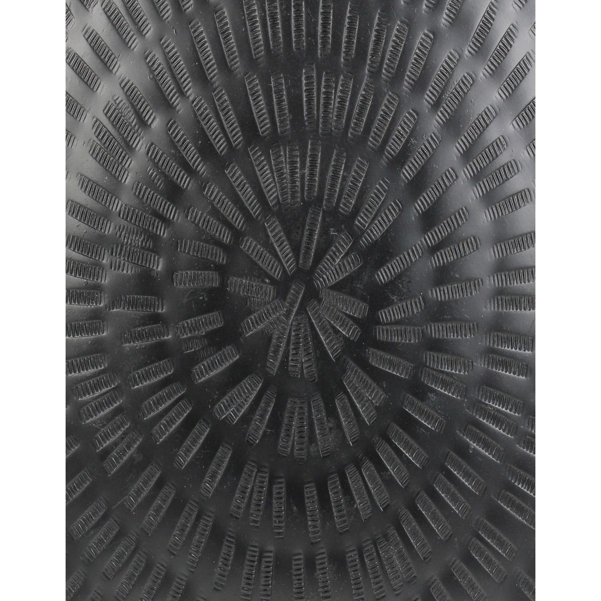 Βάζο Μεταλλικό Μαύρο 39x14x47