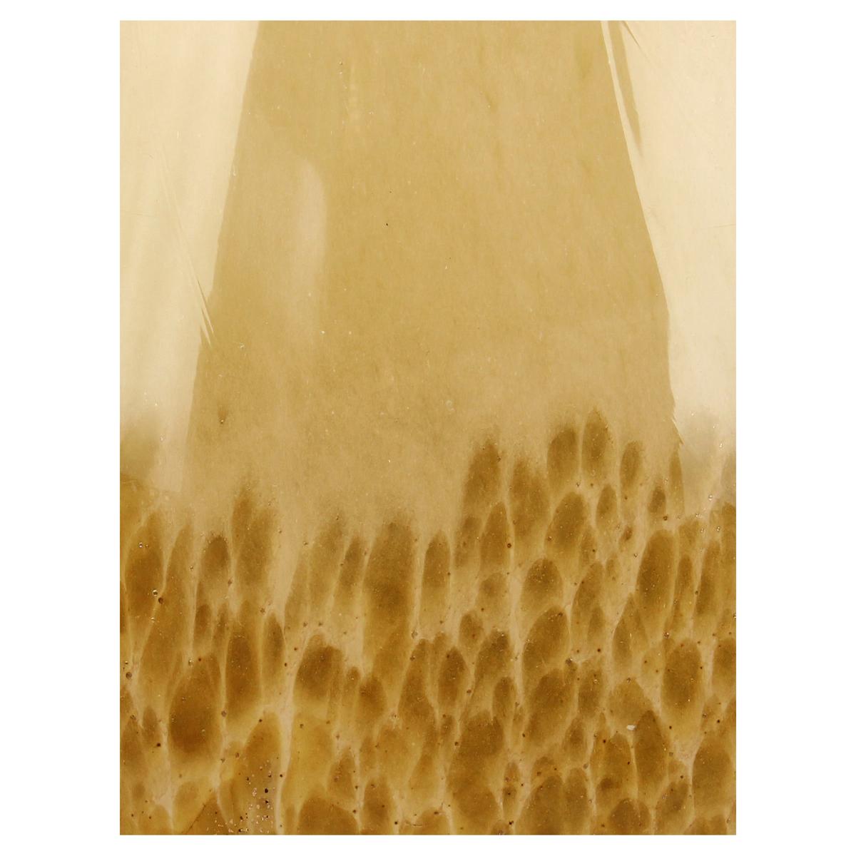 Βάζο Γυάλινο Μελί/Καφέ 20x20x20