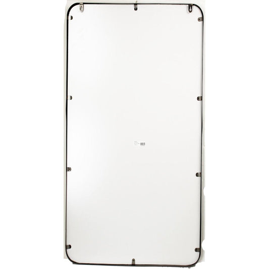 Καθρέπτης Τοίχου Μεταλλικός Μαύρος 68x3x99