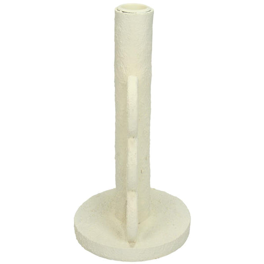 Κηροπήγιο Πολυρεσίνης Λευκό 11x11x16