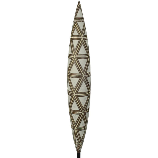 Επιτραπέζιο Διακοσμητικό 'Tribal' Πολυρεσίνης Πολύχρωμο 10x10x45