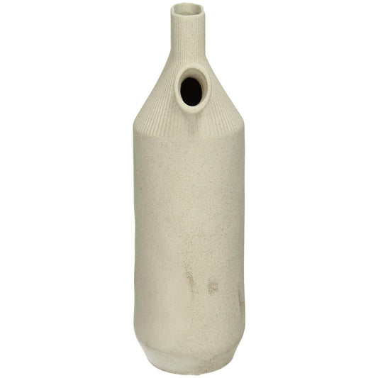 Βάζο Πορσελάνινο Αντικέ Εκρού 15x10x26