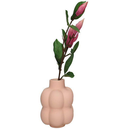 Βάζο Δολομίτη Ροζ 12x11x13