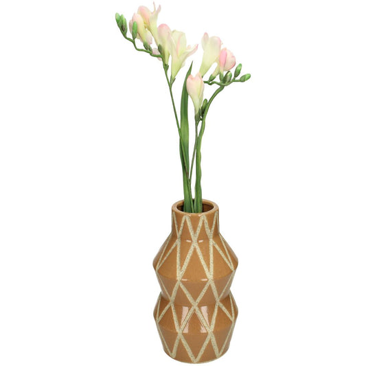 Βάζο Φυσικό Κεραμικό 13.1x13.1x17.1