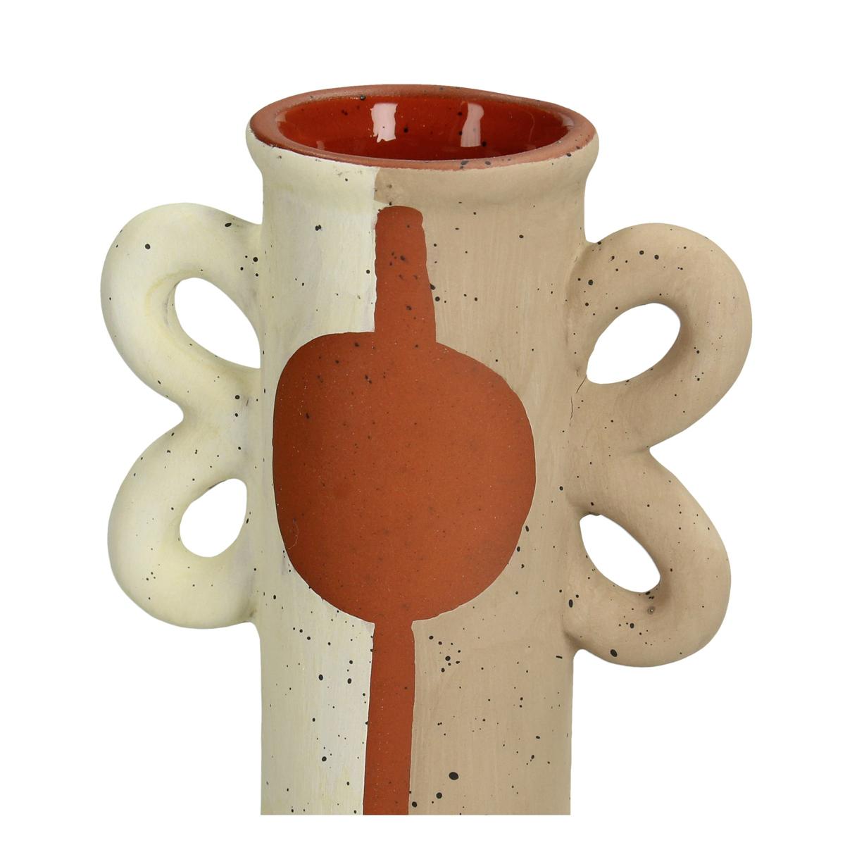 Βάζο Κεραμικό Πολύχρωμο 11x11x22