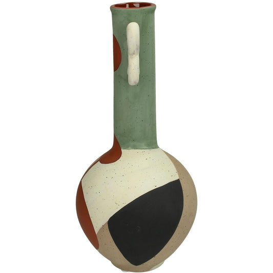 Βάζο Κεραμικό Πολύχρωμο 14x14x30