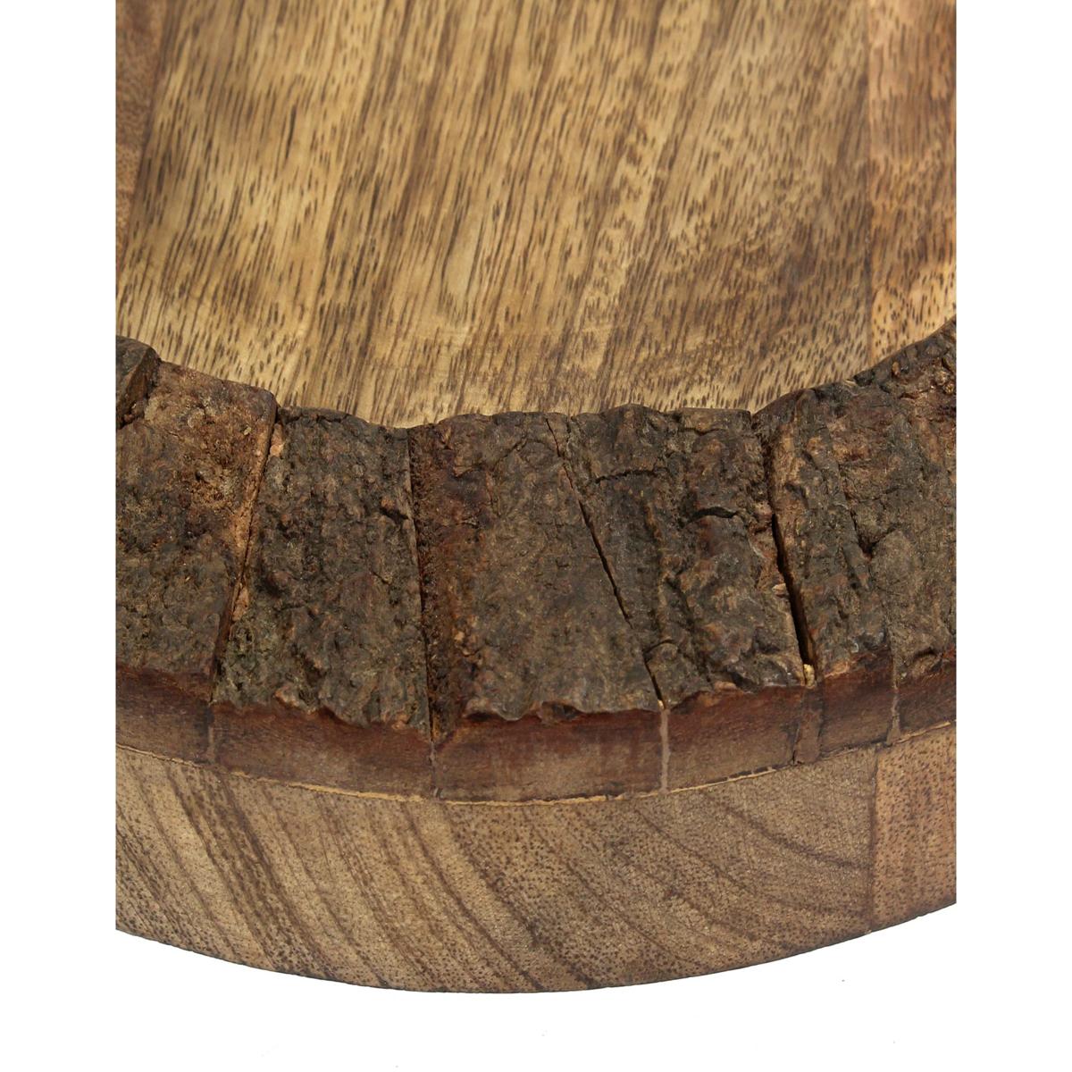 Δίσκος Ξύλο Καφέ 30x30x2.5