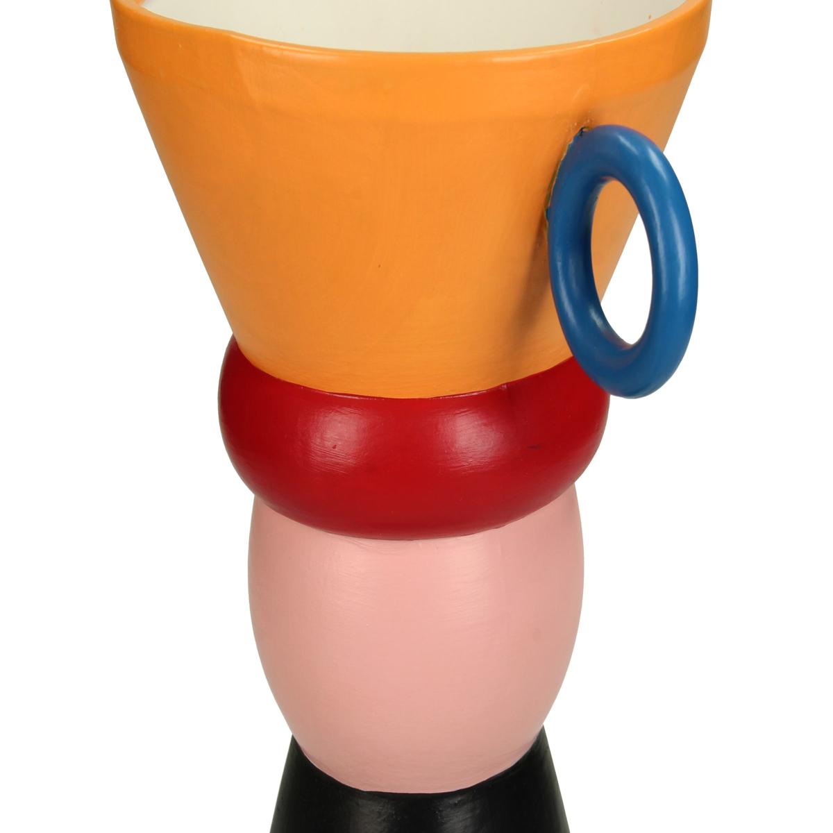 Βάζο Πορσελάνινο Πολύχρωμο 19x14x28