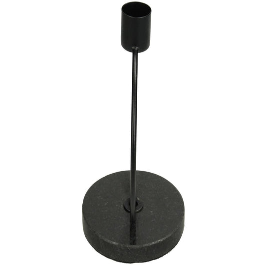 Κηροπήγιο Μεταλλικό Μαύρο 11x9x15