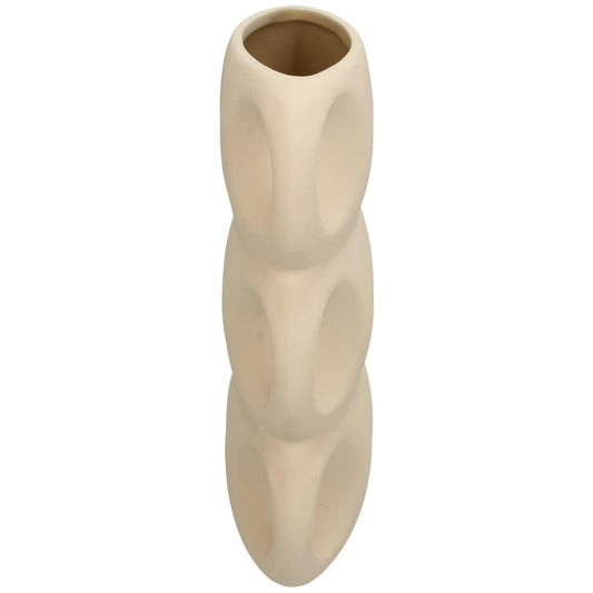 Βάζο Δολομίτη Μπεζ 18x11x24