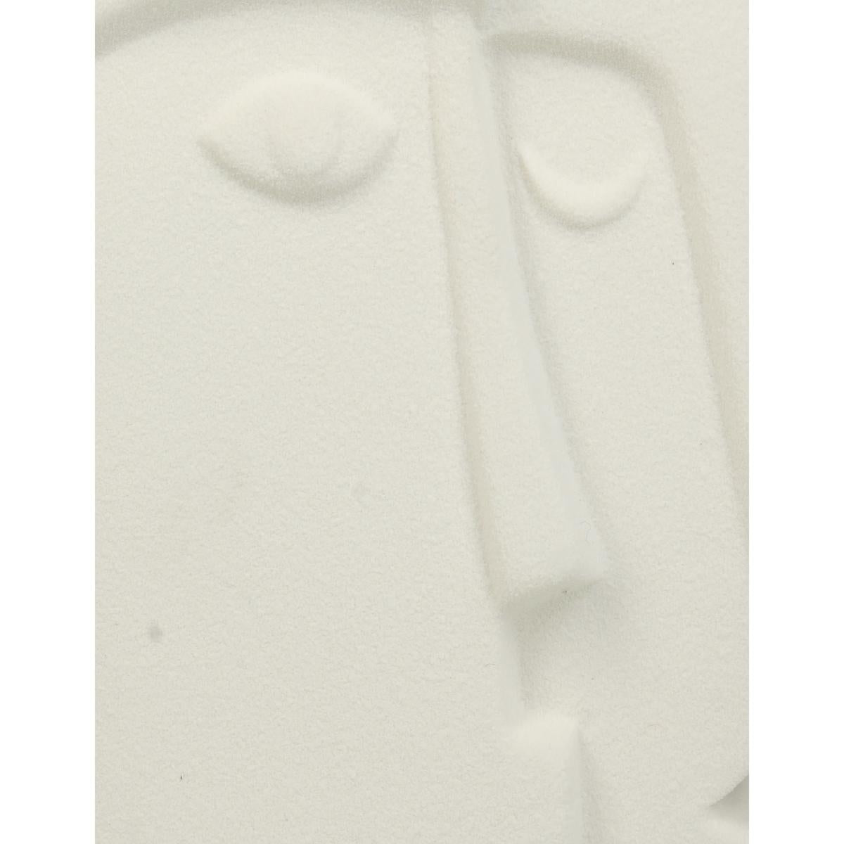 ArteLibre Βάζο 'Πρόσωπα' Κεραμικό Λευκό 05153878