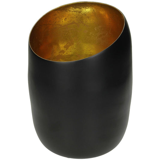 ArteLibre Κηροπήγιο Αλουμινένιο Μαύρο/Χρυσό 05153958