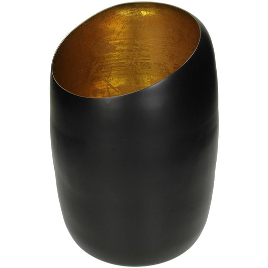 ArteLibre Κηροπήγιο Αλουμινένιο Μαύρο/Χρυσό 05153959