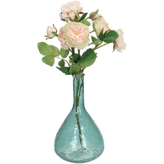 Βάζο Γυάλινο Πράσινο 15x15x25