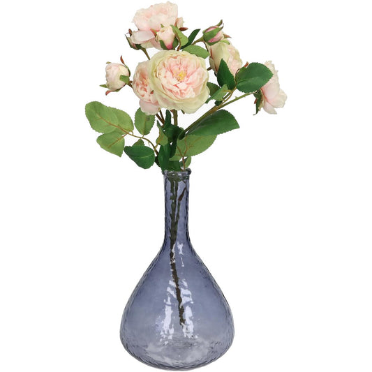 Βάζο Γυάλινο Λιλά 15x15x25