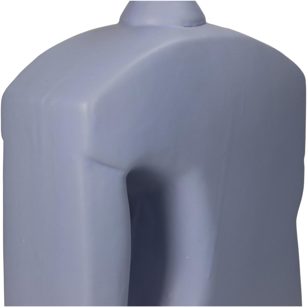 Βάζο 'Μπουκάλι' Κεραμικό Λιλά 16x8x29