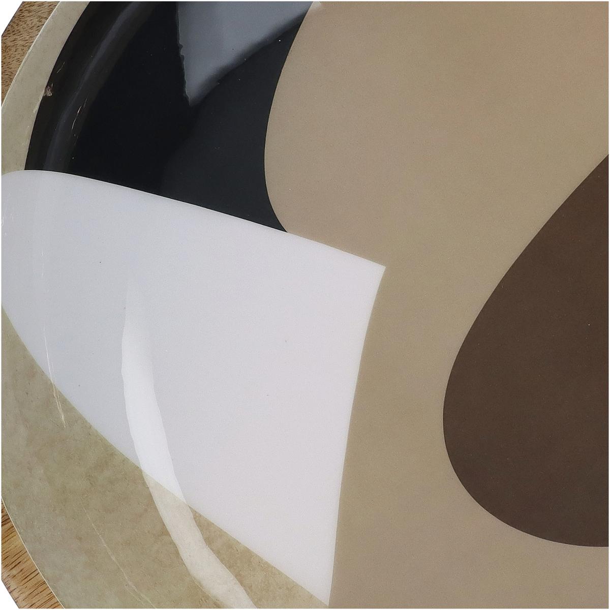 Μπωλ Ξύλινο Πολύχρωμο 34x34x8