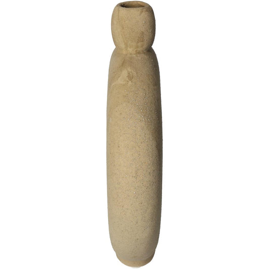 Βάζο Κεραμικό Μπεζ 20x5x23