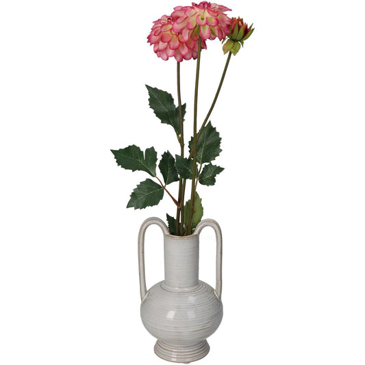 Βάζο Μπεζ Κεραμικό 10.9x10.9x17.9