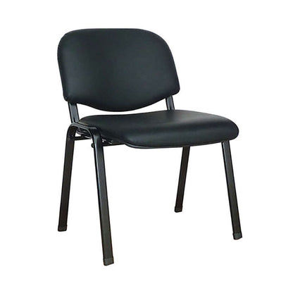 MILOS ΔΕΡΜΑΤΙΝΗ ΜΑΥΡΟ PU ΚΑΡΕΚΛΑ ΒΑΦΗΣ 54x58.5x47-78.5
