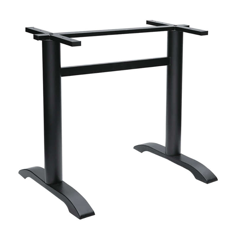 ASTOR LONG/NARROW CAST IRON BASE WITH ADJUSTERS BLACK 60x61x74