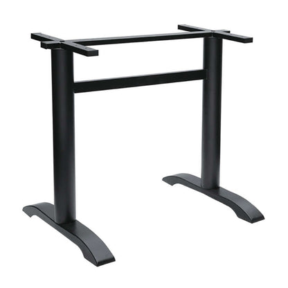 ASTOR LONG/NARROW CAST IRON BASE WITH ADJUSTERS BLACK 60x61x74