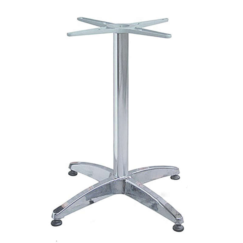 RINA 4-LEG (S/R) ALUMINIUM BASE WITH ADJUSTERS 66x66x73