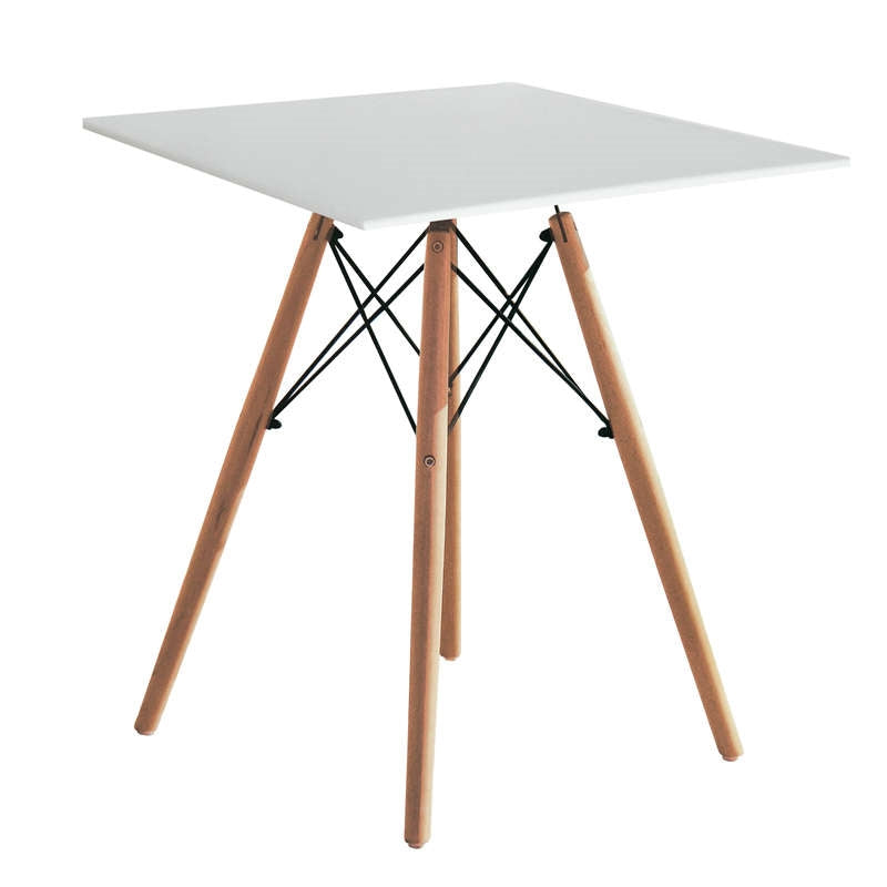RANDY OFF WHITE ΤΡΑΠΕΖΙ ΞYΛO/MDF 70x70x72