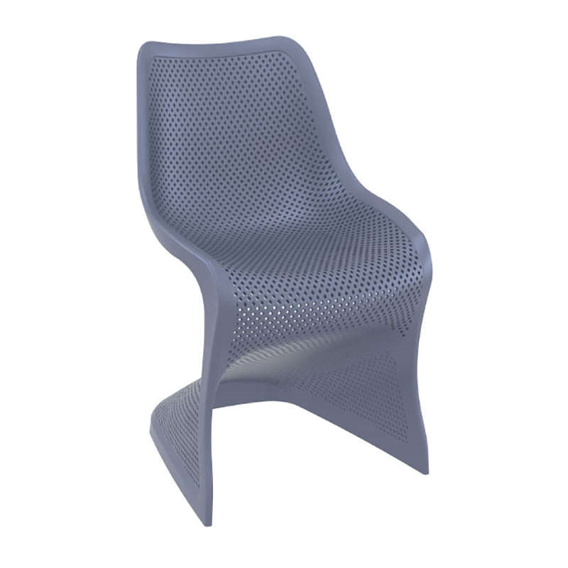BLOOM DARK GREY ΚΑΡΕΚΛΑ ΠΟΛ/ΝΙΟΥ 50x58x85