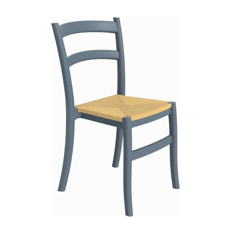 TIFFANY S DARK GREY ΚΑΡΕΚΛΑ ΠΟΛ/ΝΙΟΥ 45x51x85