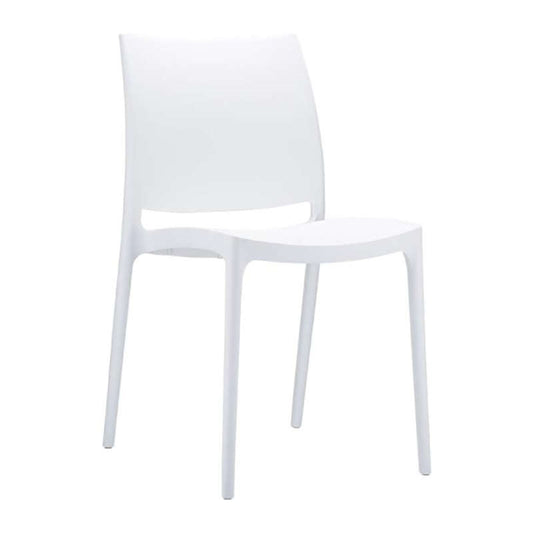 MAYA ΚΑΡΕΚΛΑ WHITE ΠΟΛ/ΝΙΟΥ 44x50x81